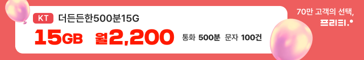 프리텔레콤 KT | 2월특가
