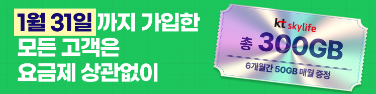 11월 스카이라이프 배너