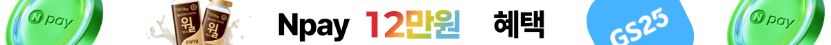 ★Npay 12만원 혜택