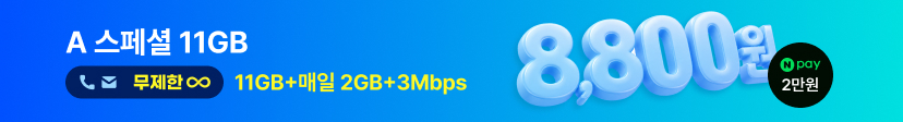 [Npay2만] A 스페셜 11GB+